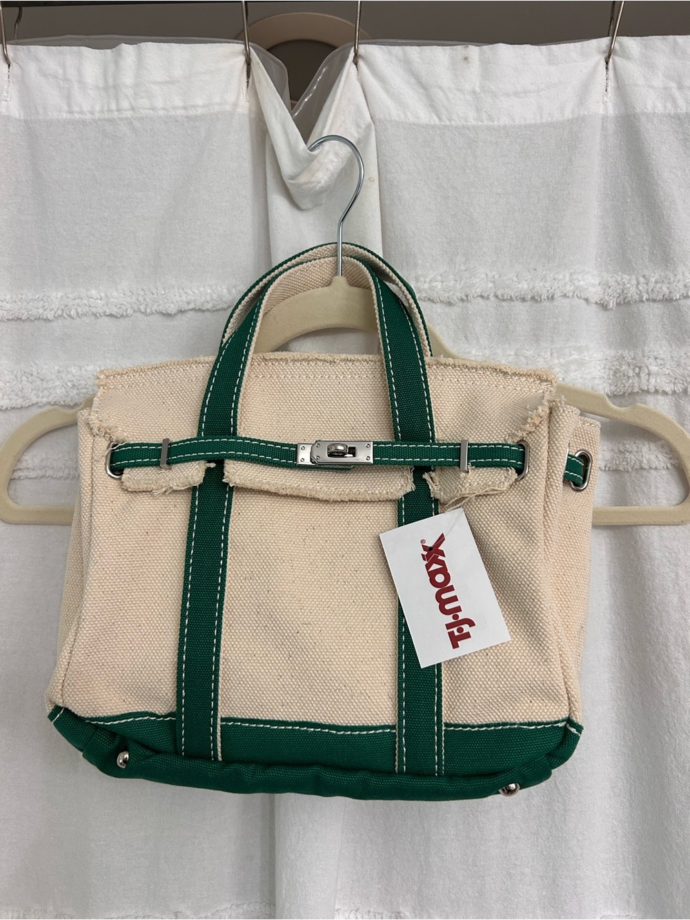 NWT Sunwin Boatkin Green Mini Tote, smaller size